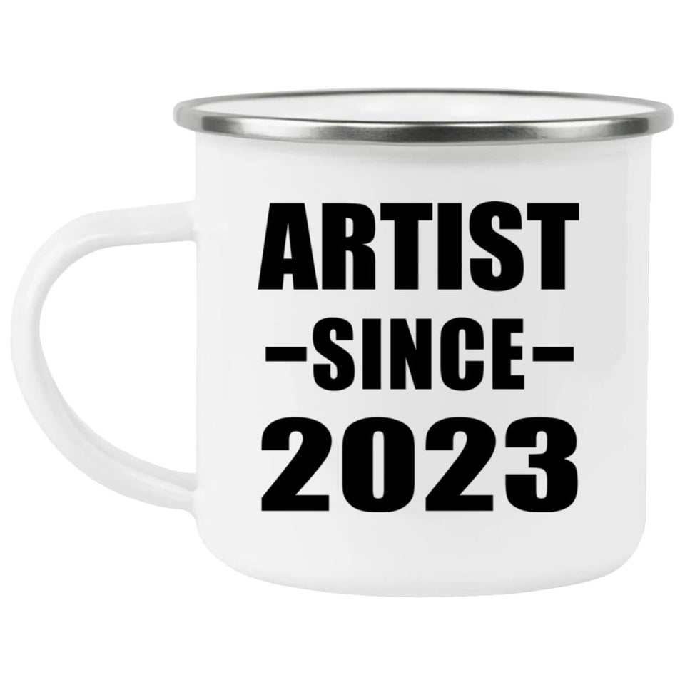 Artist Since 2023 - 12oz Camping Mug