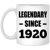 104th Birthday Legendary Since 1920 - 11oz Coffee Mug