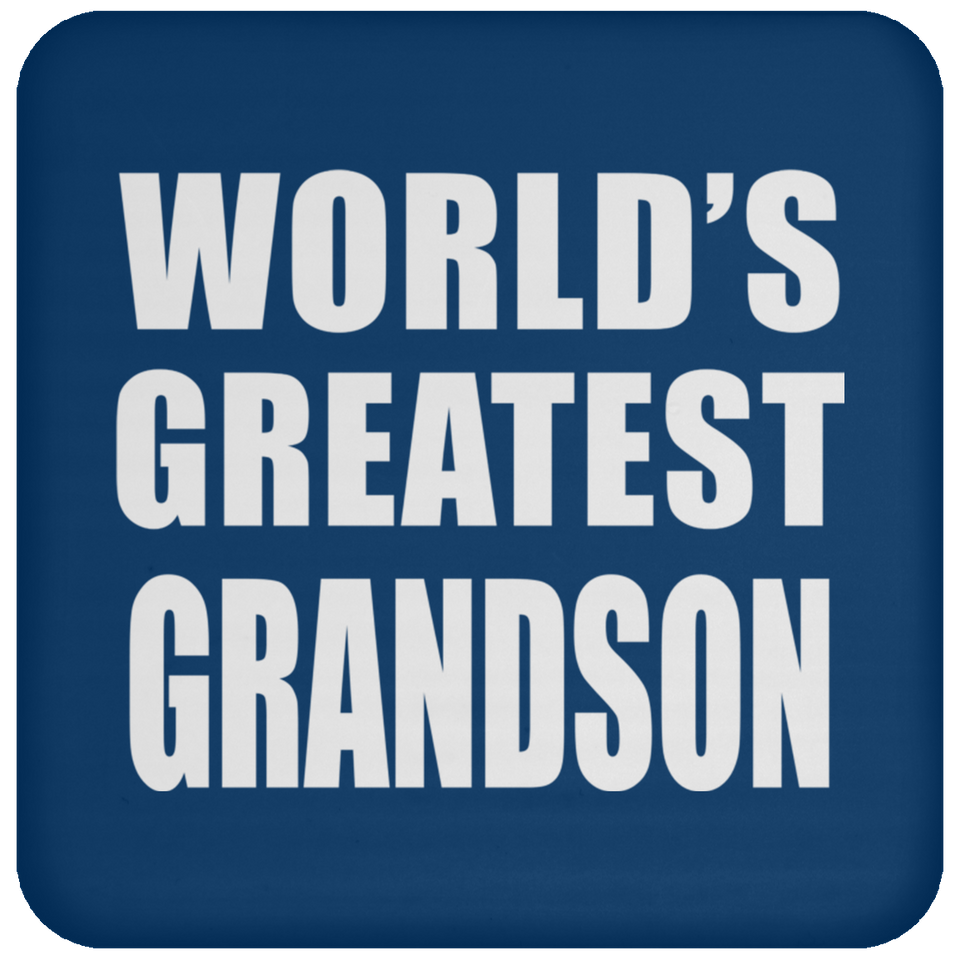 World's Greatest Grandson - Drink Coaster