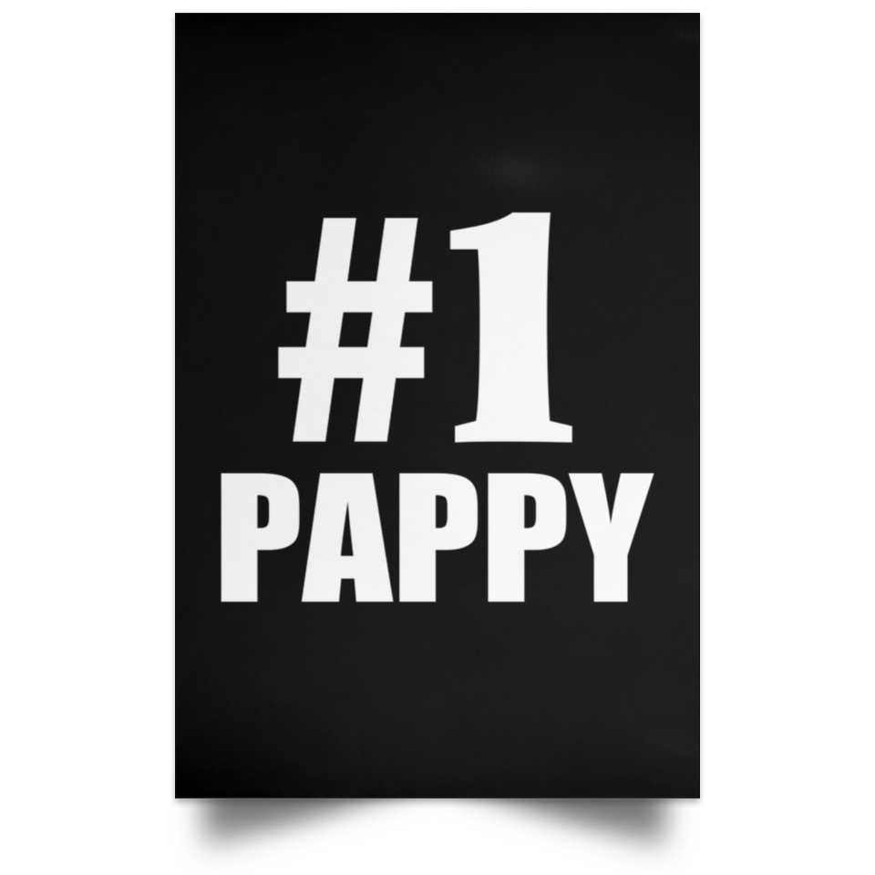 Number One #1 Pappy - Poster Portrait