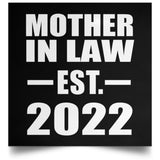 Mother In Law Established EST. 2022 - Poster Square