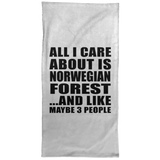 All I Care About Is Norwegian Forest - Hand Towel