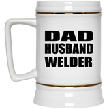 Dad Husband Welder - Beer Stein