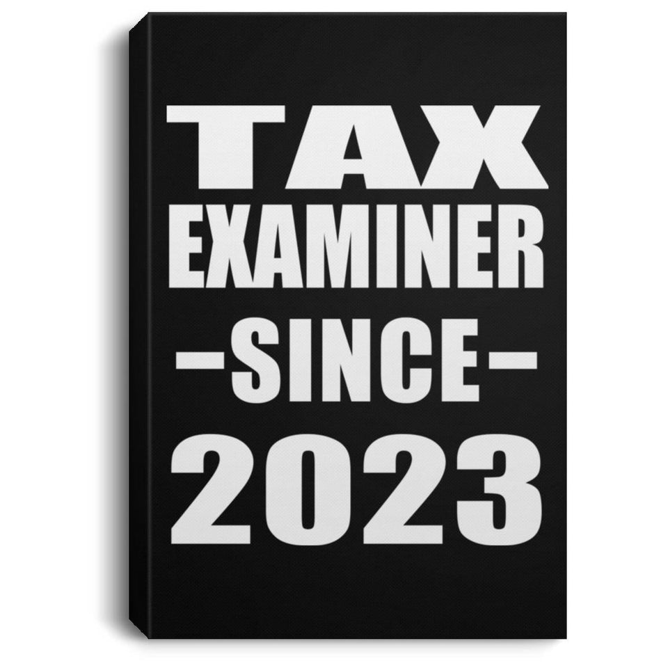Tax Examiner Since 2023 - Canvas Portrait