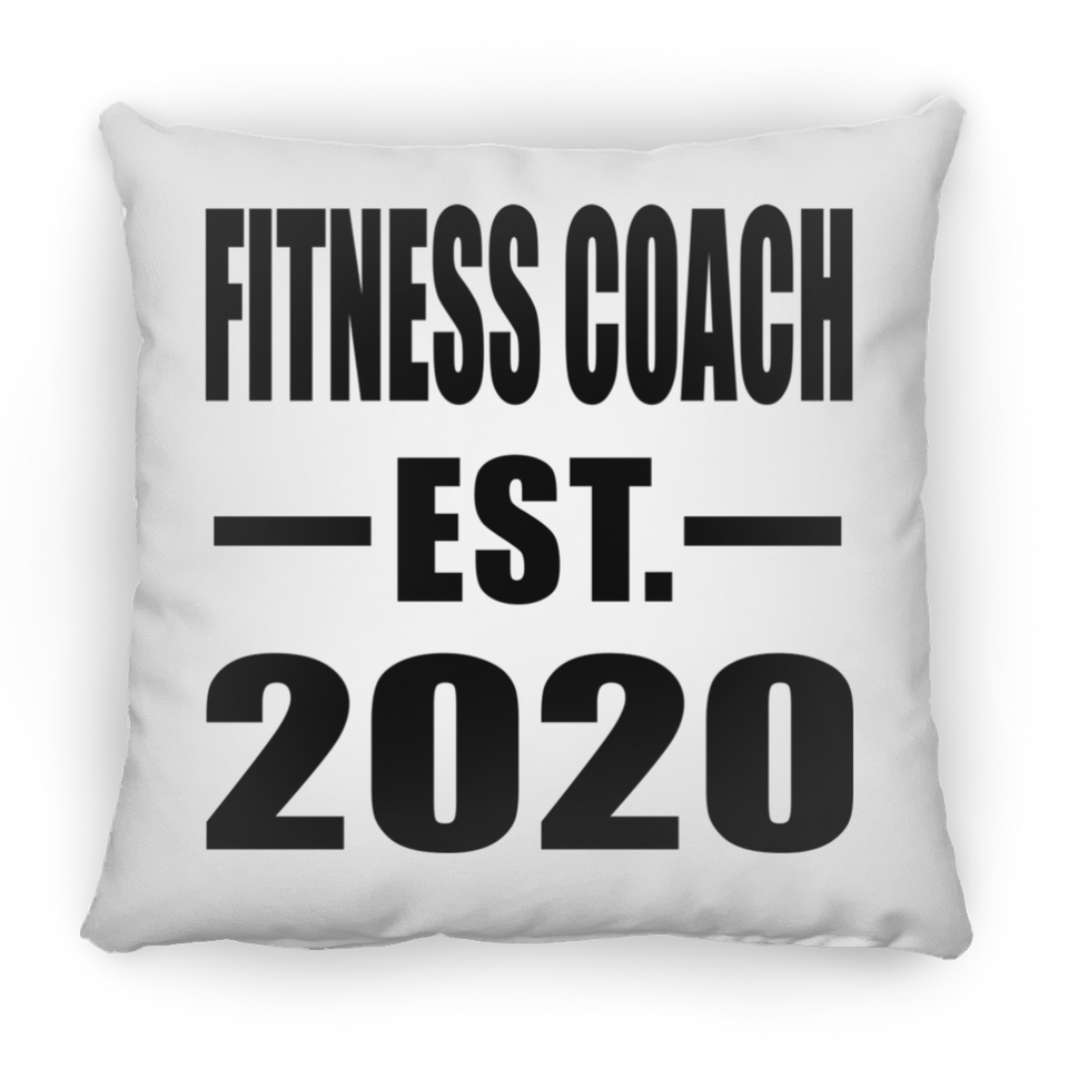 Fitness Coach Established EST. 2020 - Throw Pillow