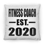 Fitness Coach Established EST. 2020 - Throw Pillow
