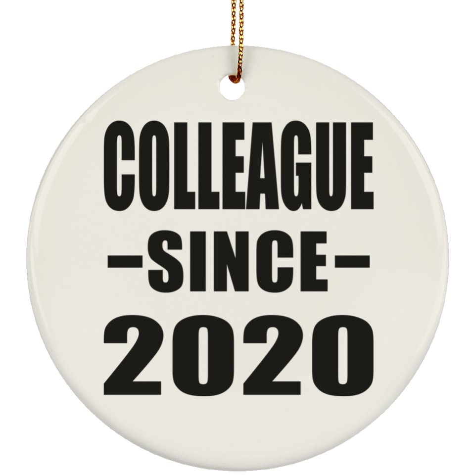 Colleague Since 2020 - Circle Ornament