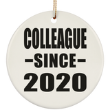 Colleague Since 2020 - Circle Ornament