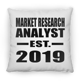 Market Research Analyst Established EST. 2019 - Throw Pillow