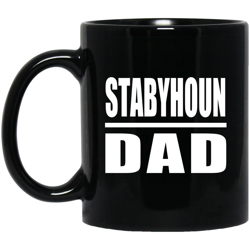 Stabyhoun Dad - 11oz Coffee Mug Black