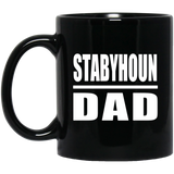 Stabyhoun Dad - 11oz Coffee Mug Black