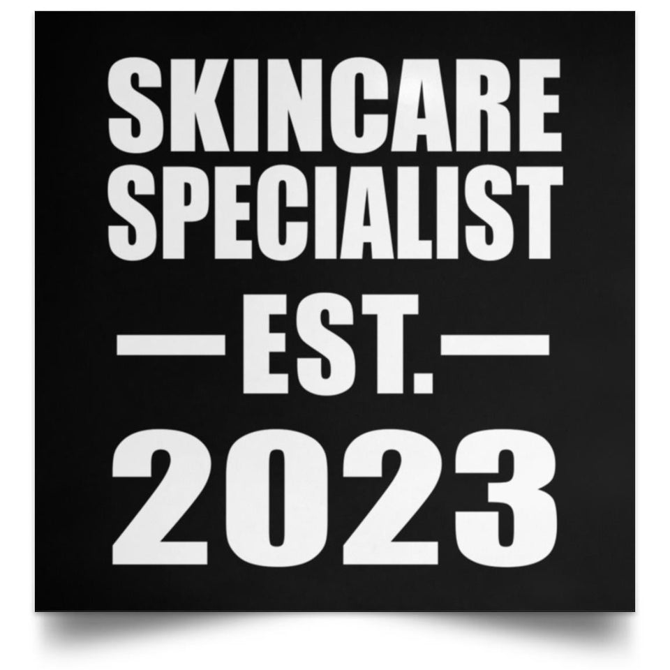 Skincare Specialist Established EST. 2023 - Poster Square