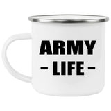 Army Life - 12oz Camping Mug
