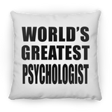 World's Greatest Psychologist - Throw Pillow