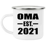 Oma Established EST. 2021 - 12oz Camping Mug