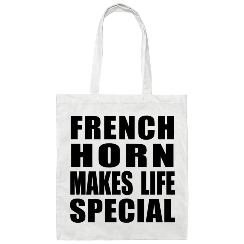 French Horn Makes Life Special - Tote Bag White