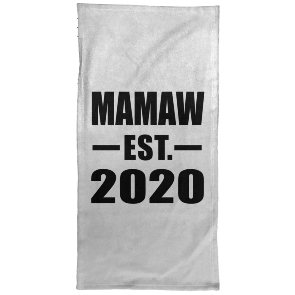 Mamaw Established EST. 2020 - Hand Towel