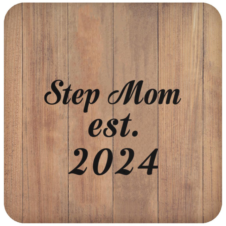 Step Mom Established EST. 2024 - Drink Coaster C
