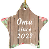 Oma Since 2022 - Star Ornament B