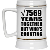 87th Anniversary Square Root of 7569 Years Who's Counting - Beer Stein