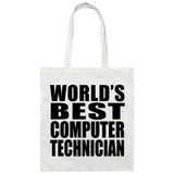 World's Best Computer Technician - Tote Bag White