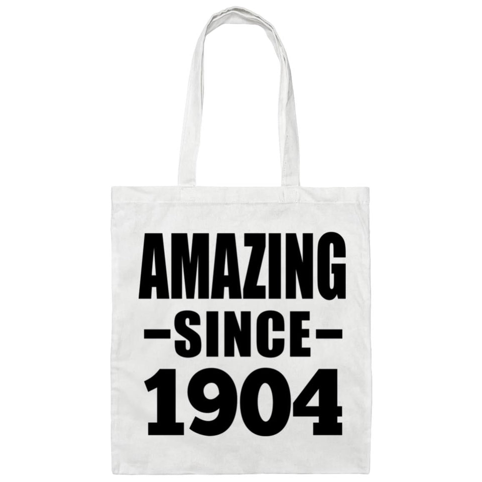 120th Birthday Amazing Since 1904 - Tote Bag White