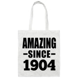 120th Birthday Amazing Since 1904 - Tote Bag White