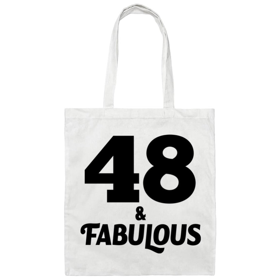 48th Birthday 48 & Fabulous - Tote Bag White