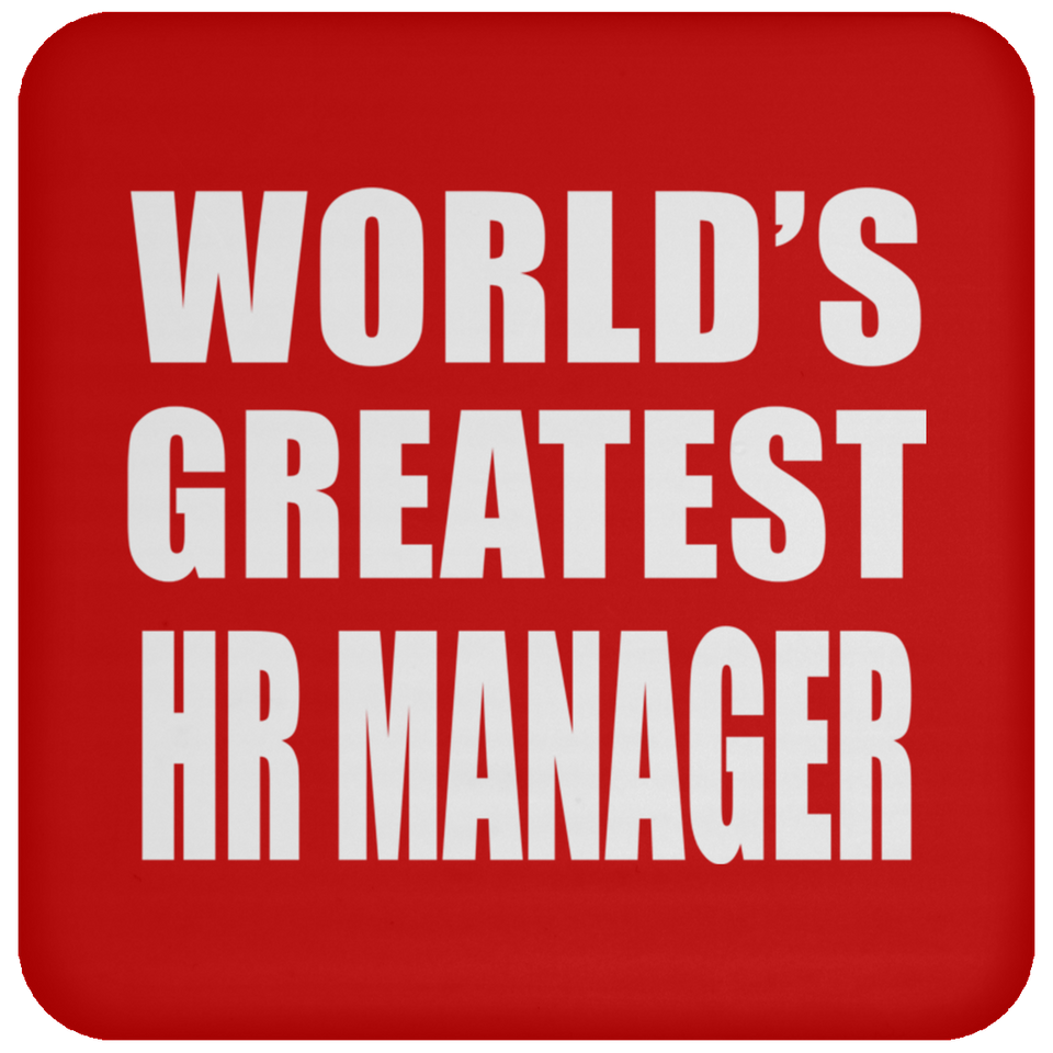 World's Greatest HR Manager - Drink Coaster