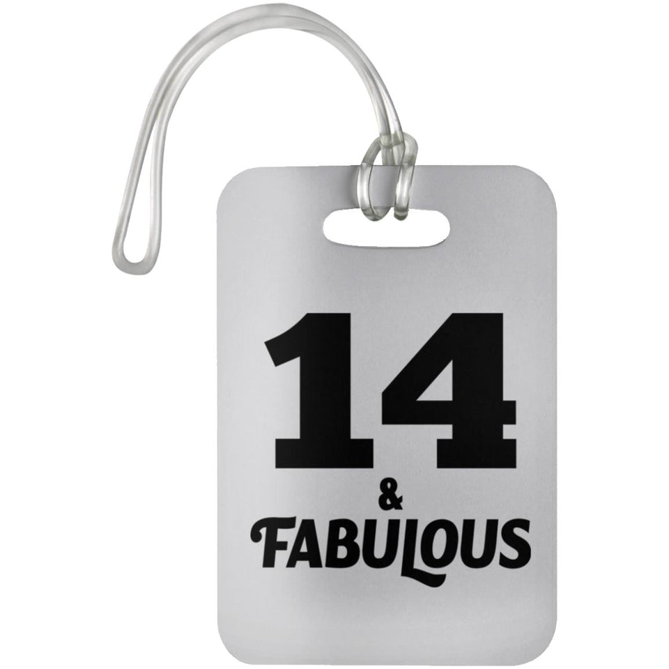 14th Birthday 14 & Fabulous - Luggage Bag Tag
