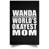 Wanda World's Okayest Mom - Poster Portrait