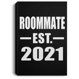 Roommate Established EST. 2021 - Canvas Portrait