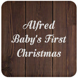 Alfred Baby's First Christmas - Drink Coaster D