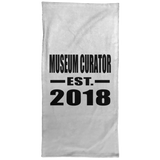 Museum Curator Established EST. 2018 - Hand Towel