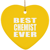 Best Chemist Ever - Heart Ornament