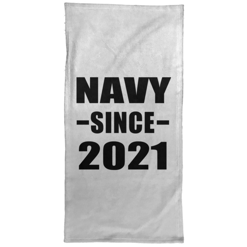 Navy Since 2021 - Hand Towel