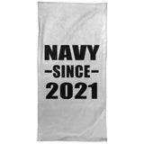 Navy Since 2021 - Hand Towel