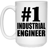 Number One #1 Industrial Engineer - 15 Oz Coffee Mug