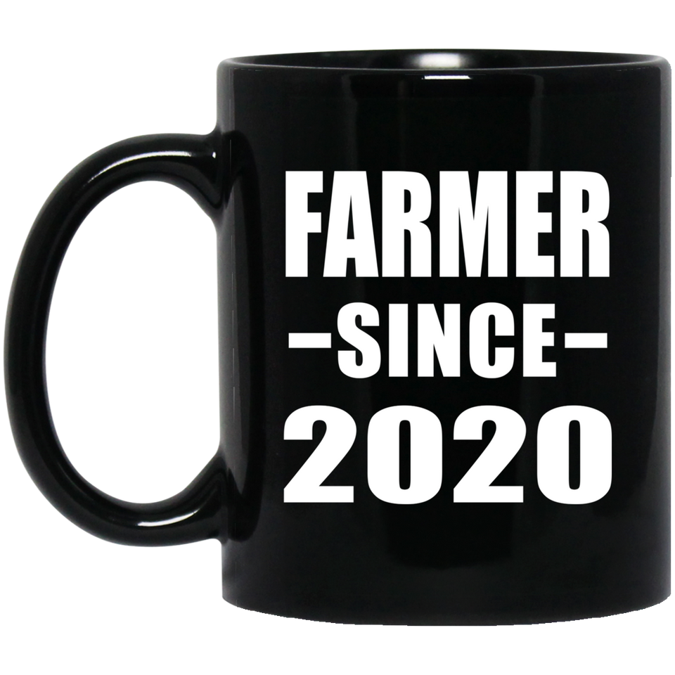 Farmer Since 2020 - 11oz Coffee Mug Black