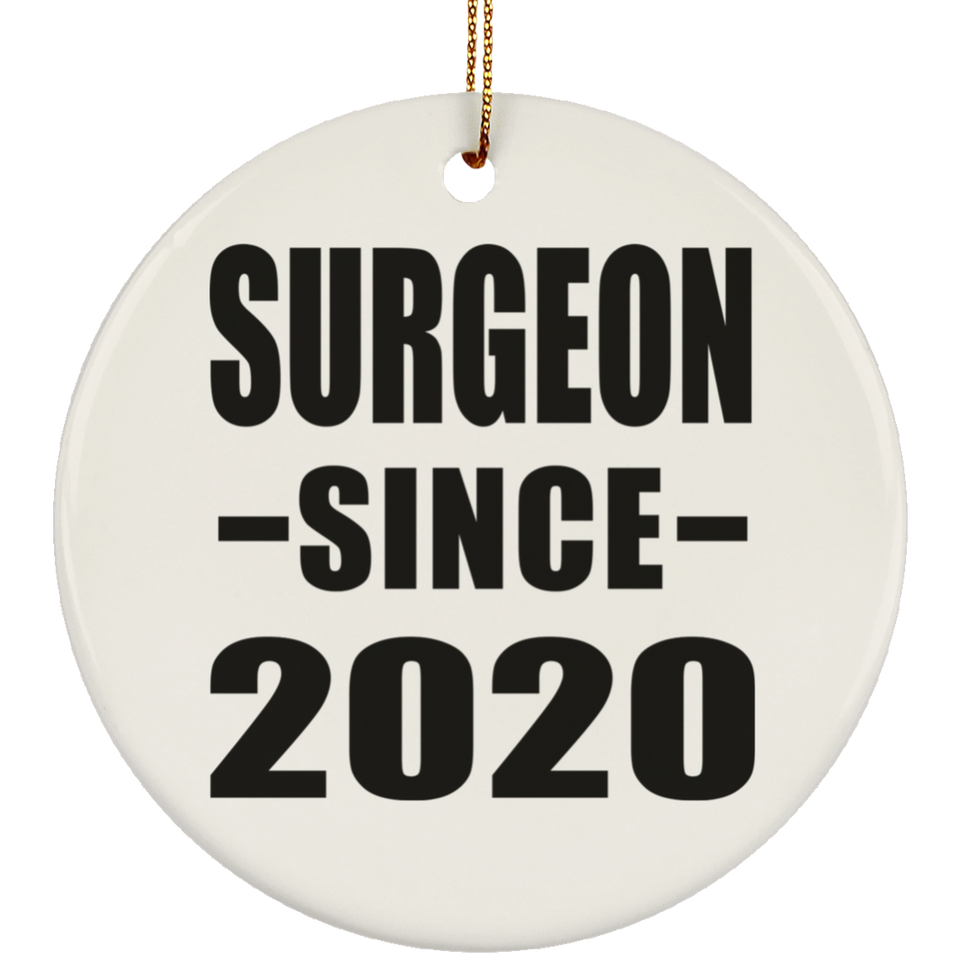 Surgeon Since 2020 - Circle Ornament