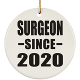 Surgeon Since 2020 - Circle Ornament