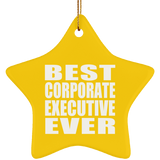 Best Corporate Executive Ever - Star Ornament