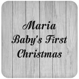 Maria Baby's First Christmas - Drink Coaster F