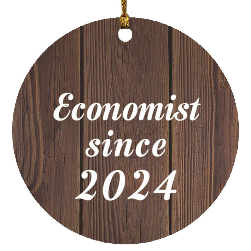 Economist Since 2024 - Circle Ornament D