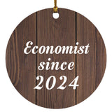 Economist Since 2024 - Circle Ornament D