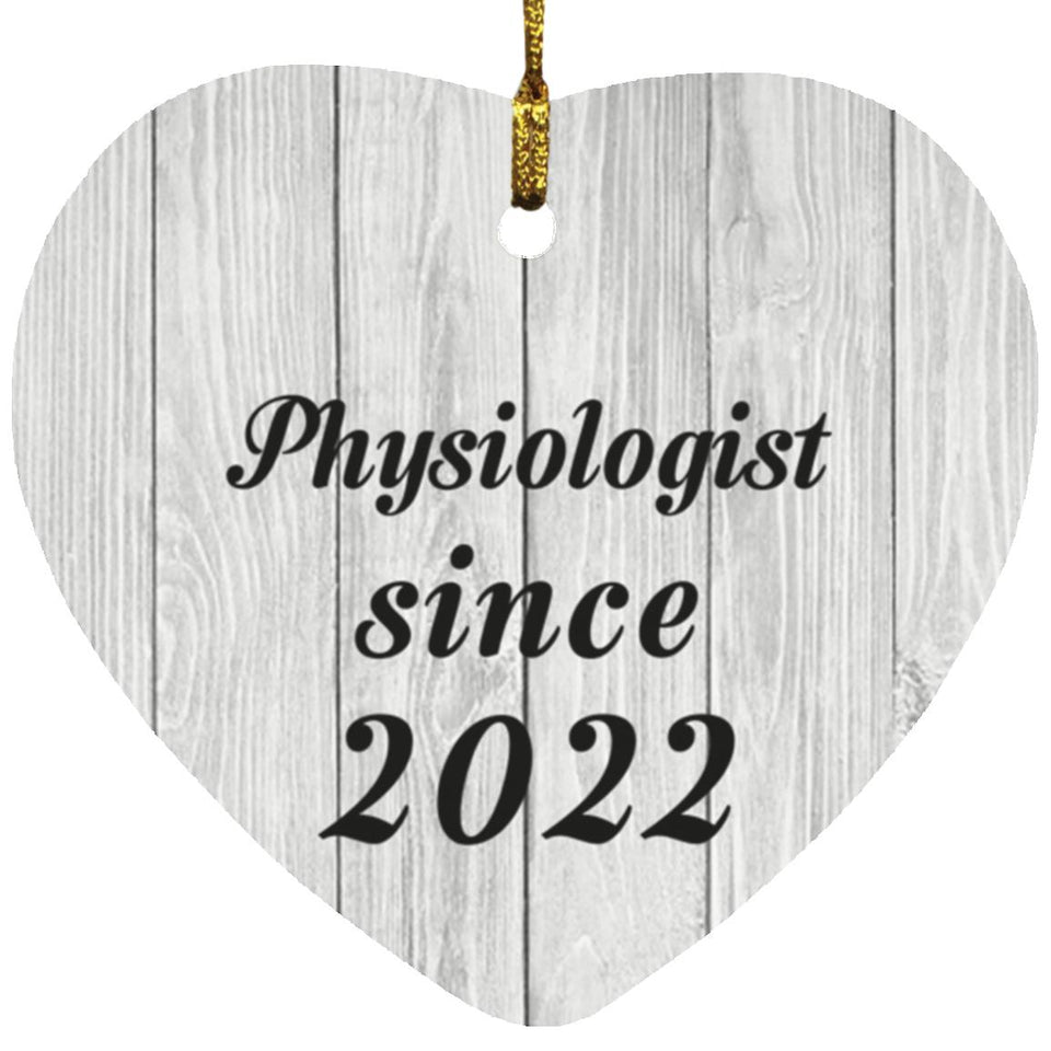 Physiologist Since 2022 - Heart Ornament F