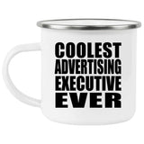 Coolest Advertising Executive Ever - 12oz Camping Mug