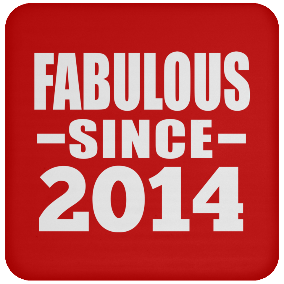 10th Birthday Fabulous Since 2014 - Drink Coaster