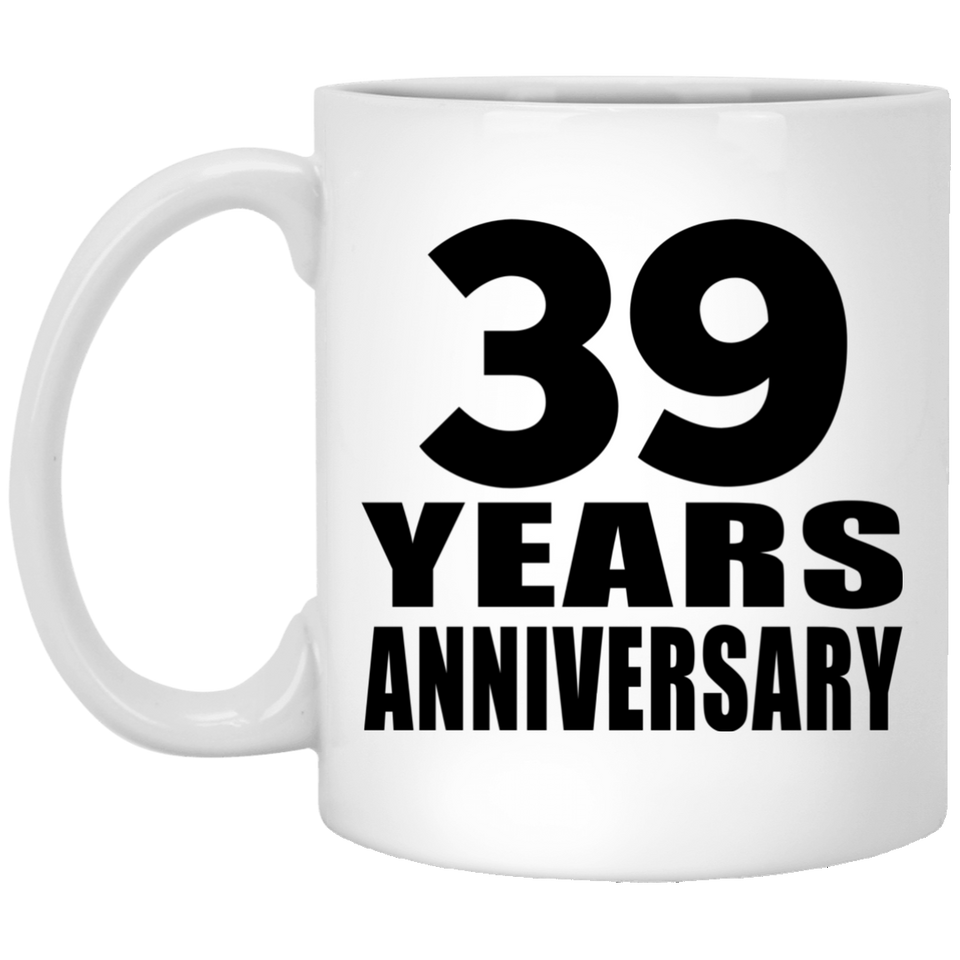 39th Anniversary 39 Years - 11 Oz Coffee Mug