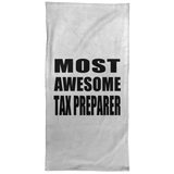 Most Awesome Tax Preparer - Hand Towel
